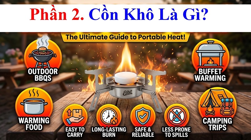 So Sánh Cồn Nước Và Cồn Khô: Loại Nào Tốt Hơn Cho Đun Nấu Và Sử Dụng Hàng Ngày?